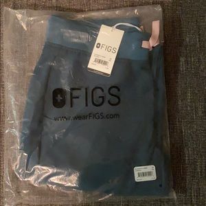 FIGS Caribbean Blue Zamora Jogger Scrub Pants- XS